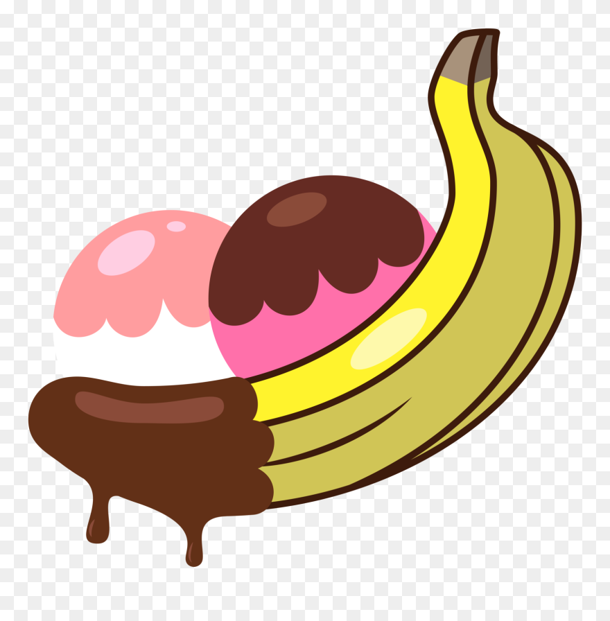 Banana Split Png Clipart