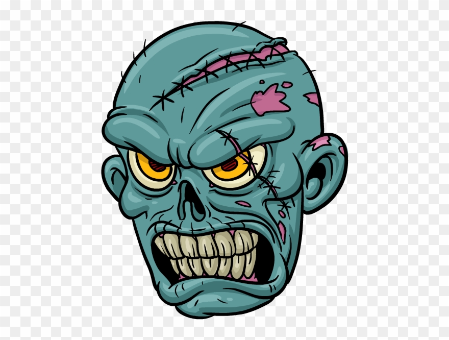 Zombie Stickers Clipart