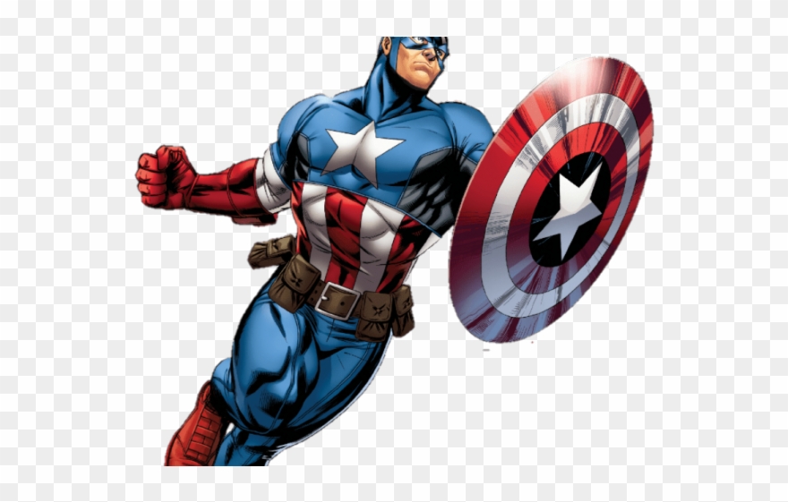 Captain America Clipart Transparent Background - Png Download
