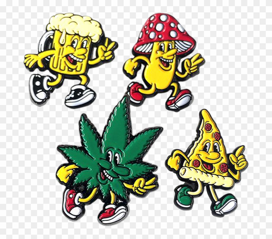 Vice Squad Pin Set Clipart