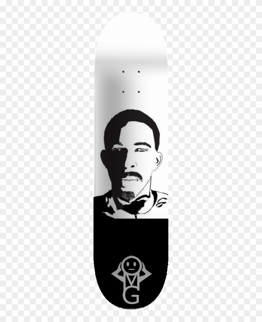 Drawing Skateboard Black And White Clipart