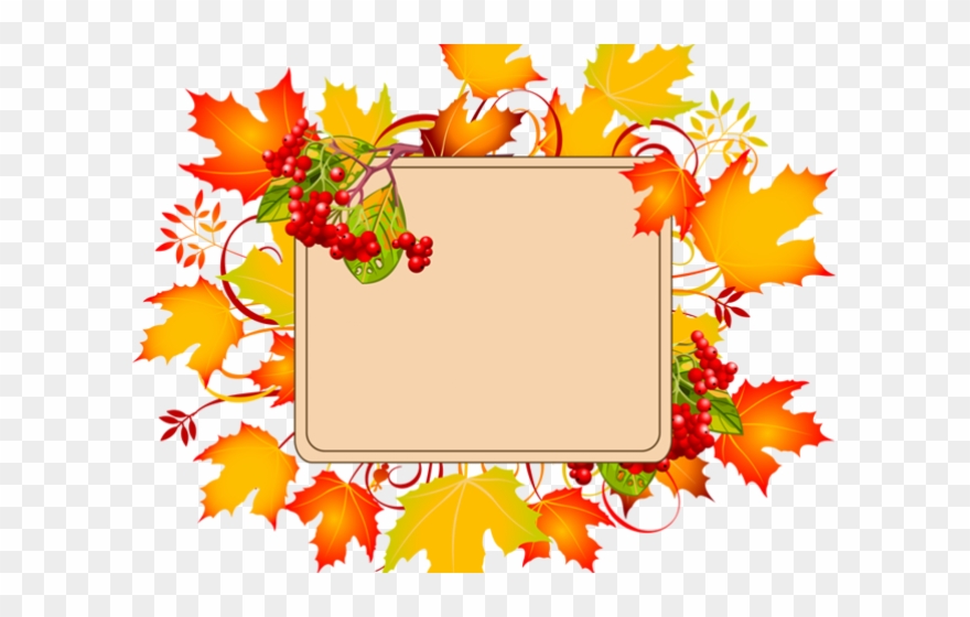 Decoration Clipart Autumn - Png Download