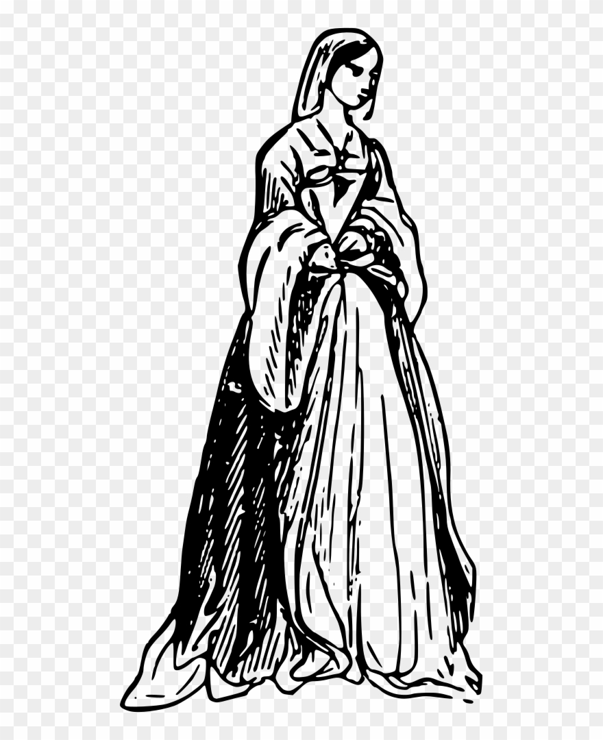 16th Century Costume Clipart