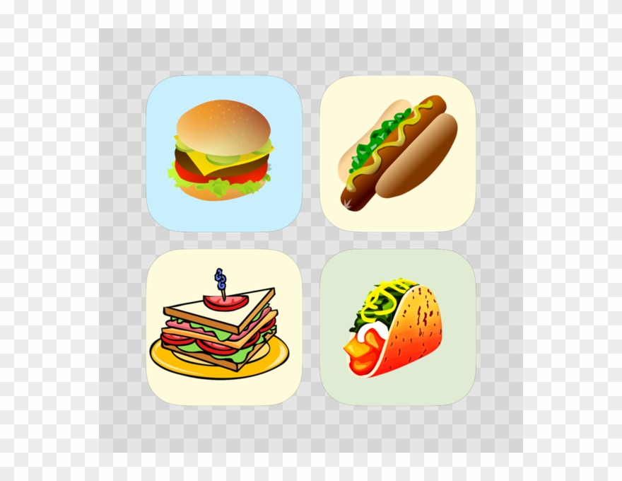 Comfort Food Sticker Bundle On The App Store Clipart