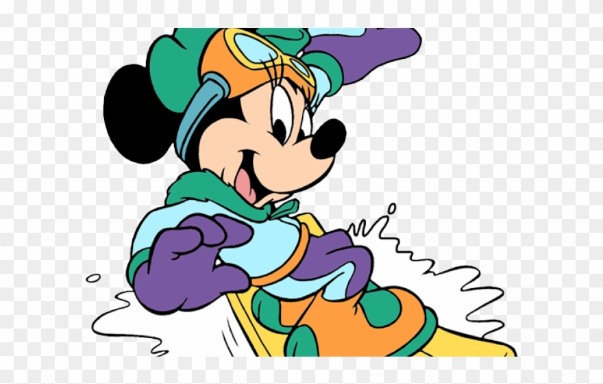 Skiing Clipart Disney - Png Download