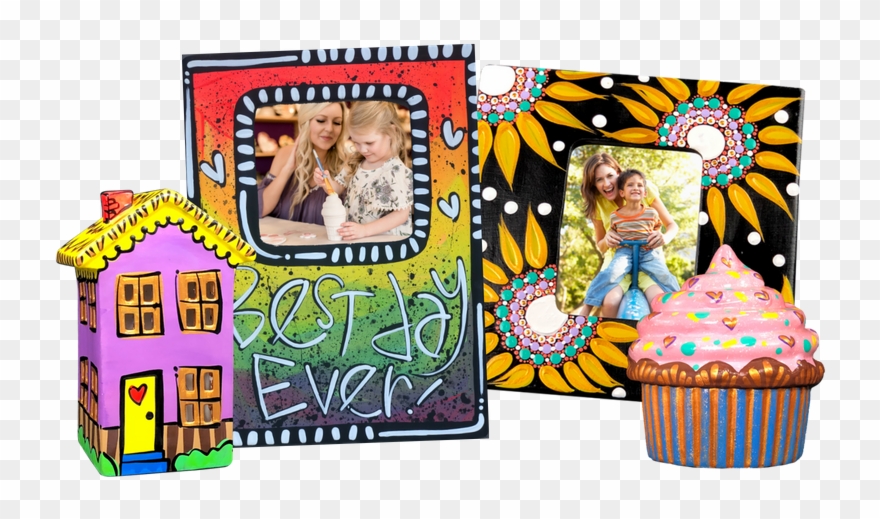 Pick A Piece Of Pottery From Our Shelves Clipart