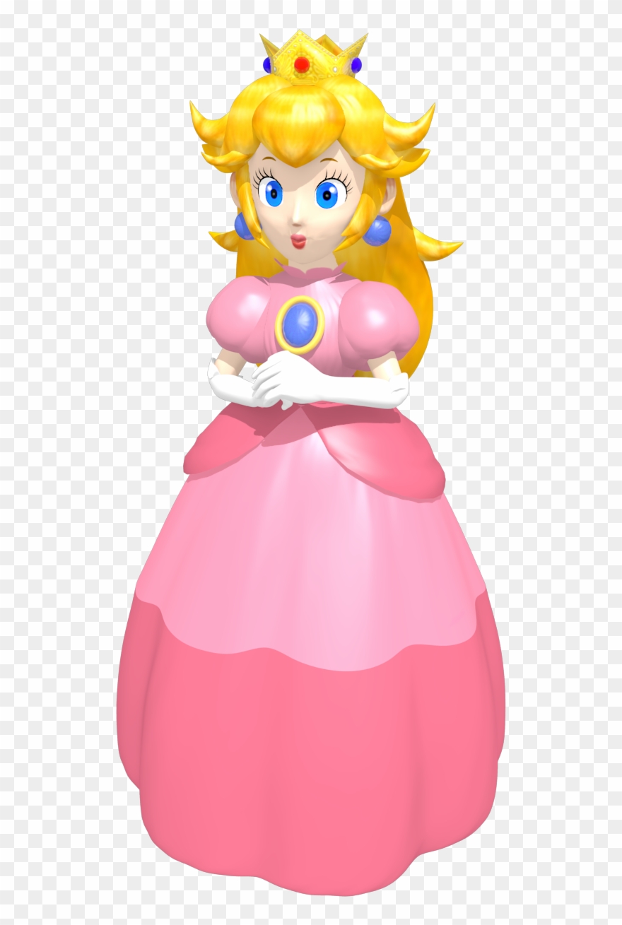 Princess Peach Clipart Toadstool - Png Download