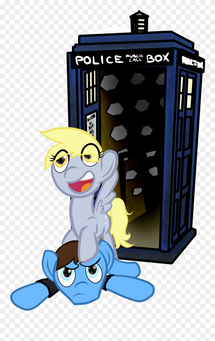 Niksiekins, Derpy Hooves, Doctorderpy, Doctor Who, Clipart