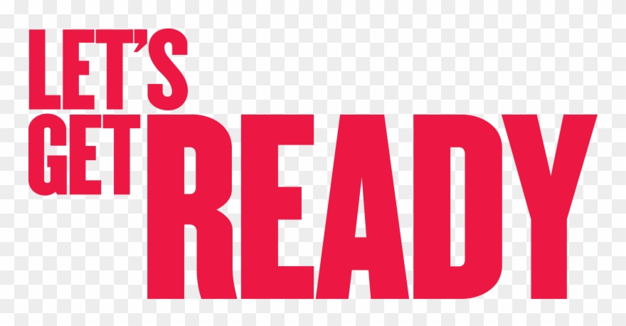 Let's Get Ready Logo Clipart