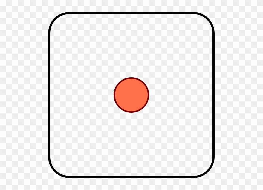 Dice One Clipart