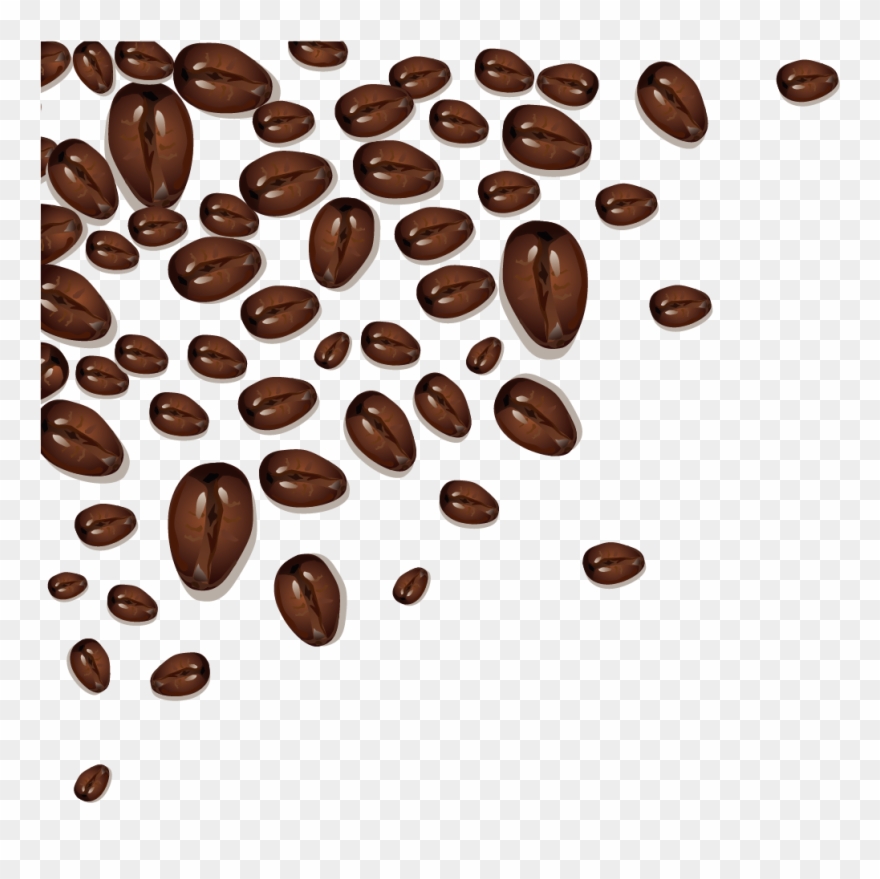 Coffee Bean Cafe Cocoa Bean Clipart