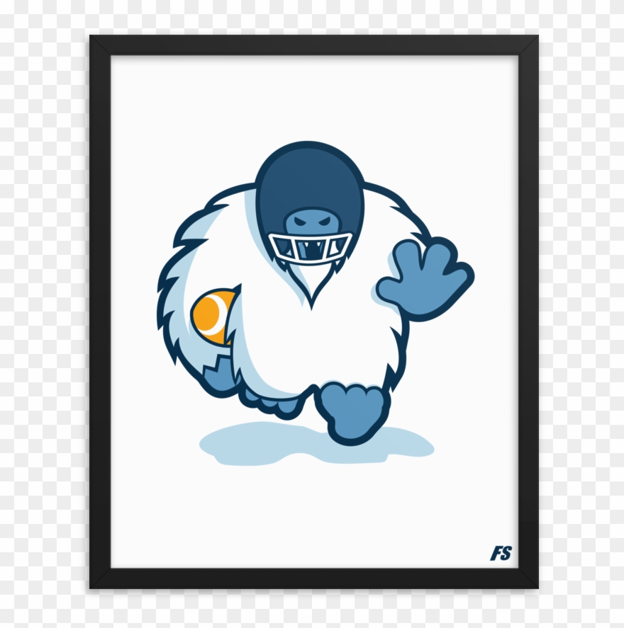 Football Everest Premium Matte Framed Poster Clipart
