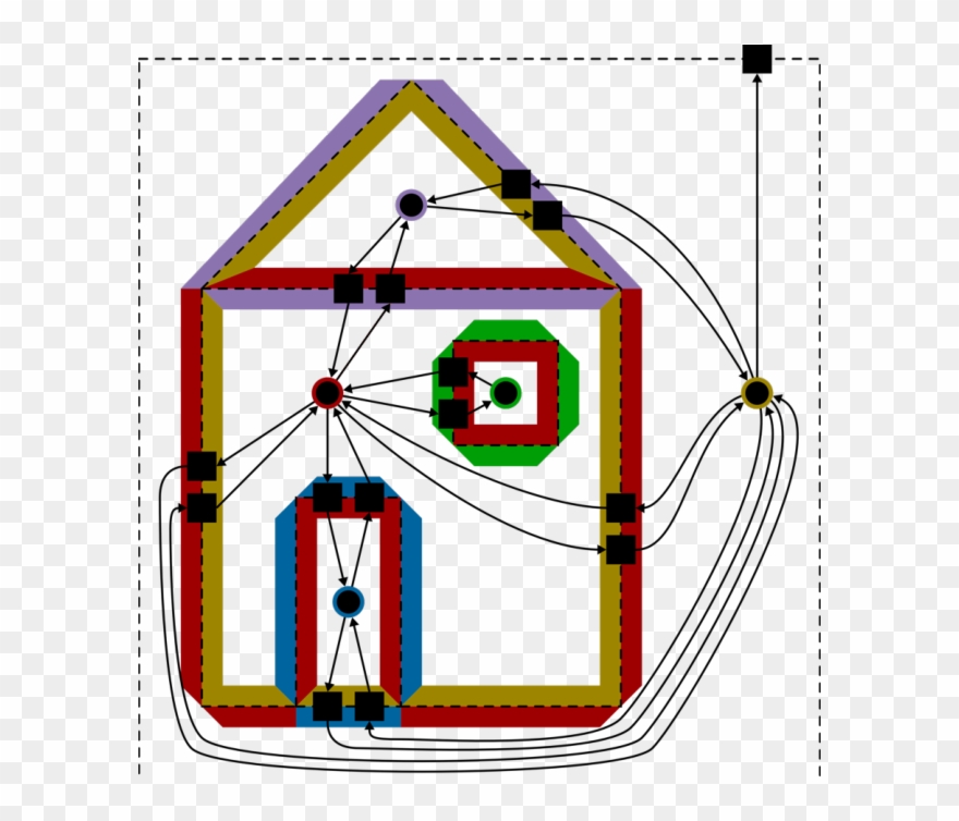Example Of An Rs-graph Representing The Segmentation Clipart