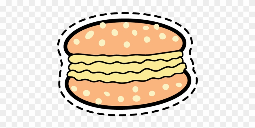 Burger Patch Clipart