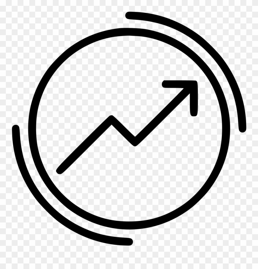 Increase Report Circle Round Arrow Comments Clipart