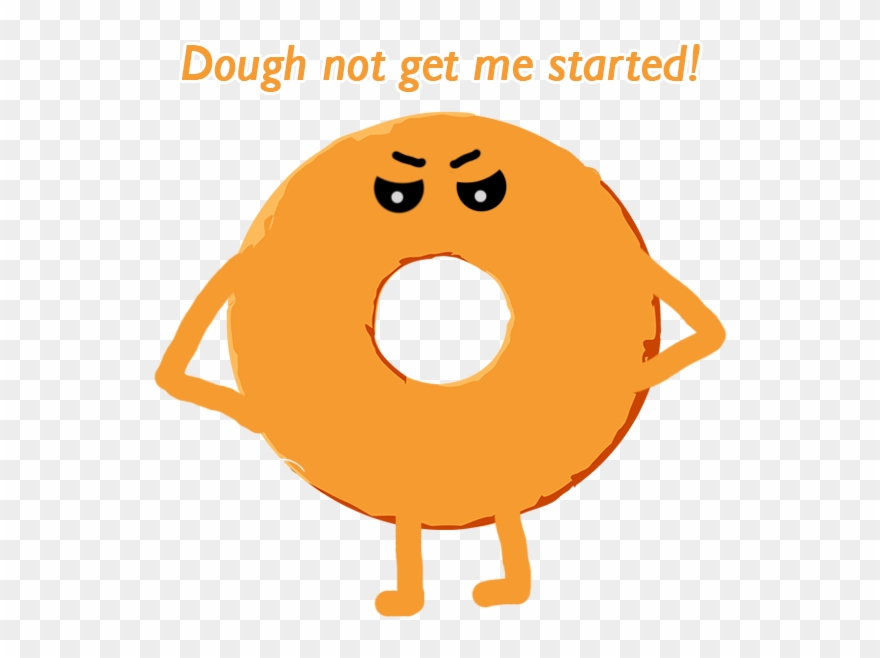 Donut Mad Clipart