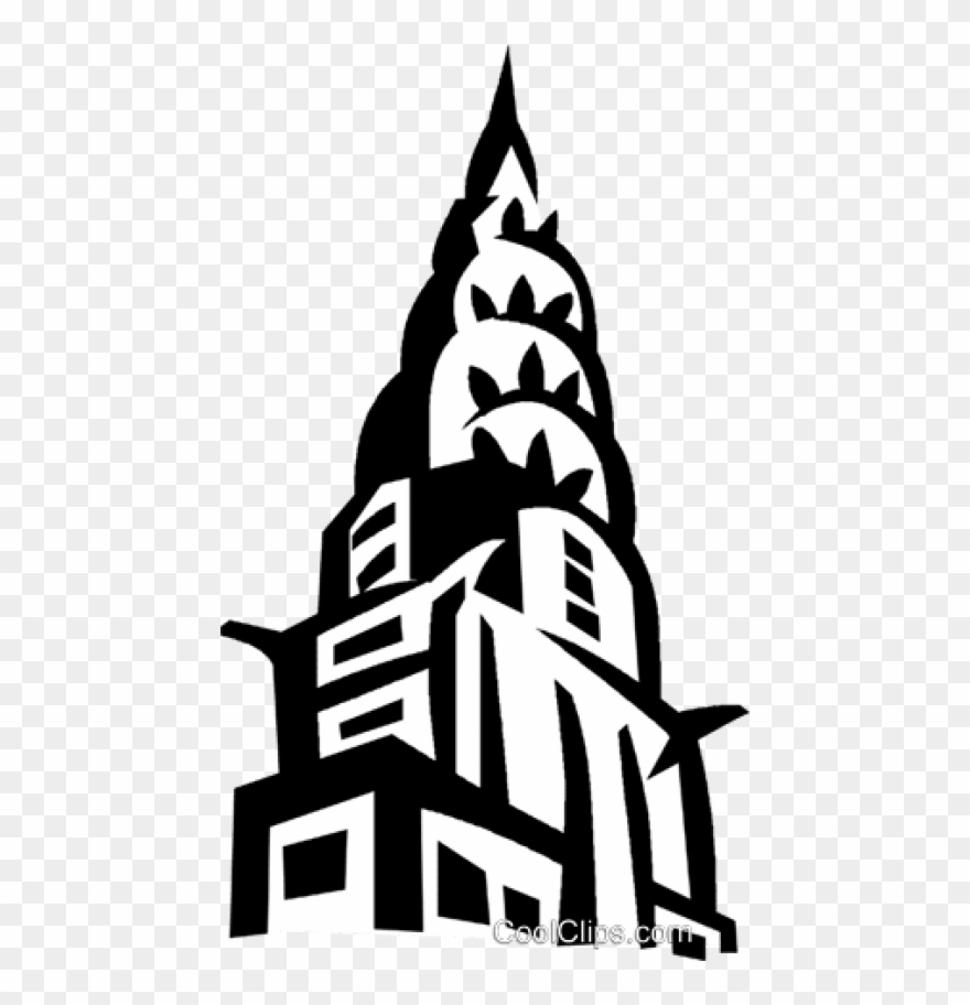 Free Png Download Chrysler Building New York Vector Clipart