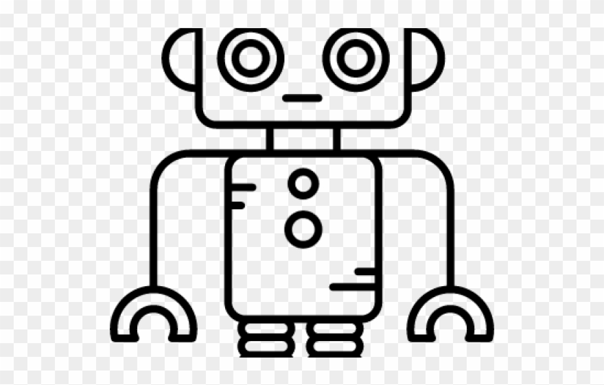 Robot Clipart Classic - Png Download