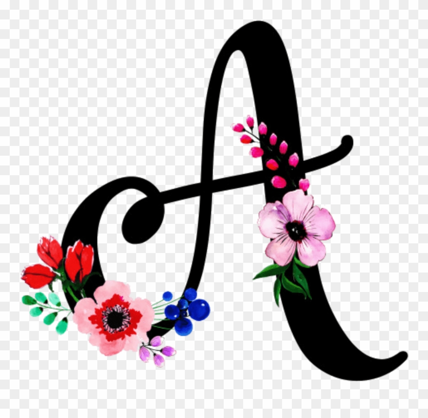 Anna › Floral A Clipart