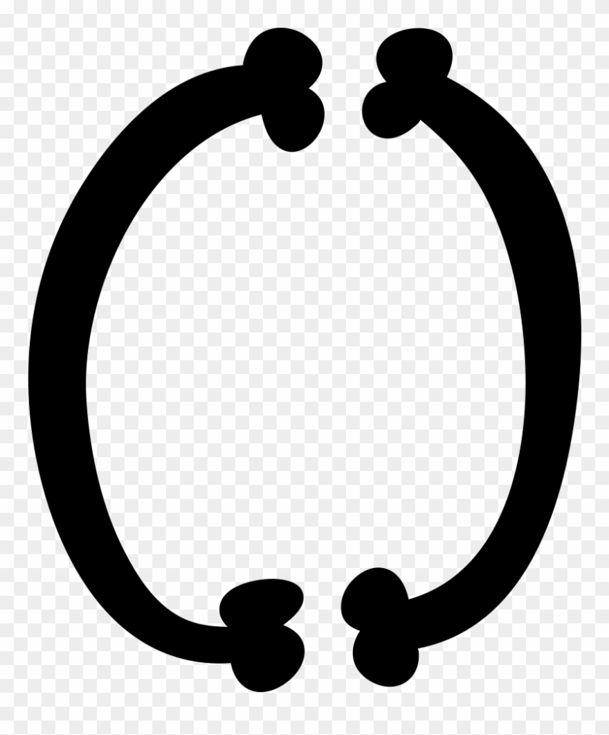 Bones Thin Filled Couple Comments Clipart