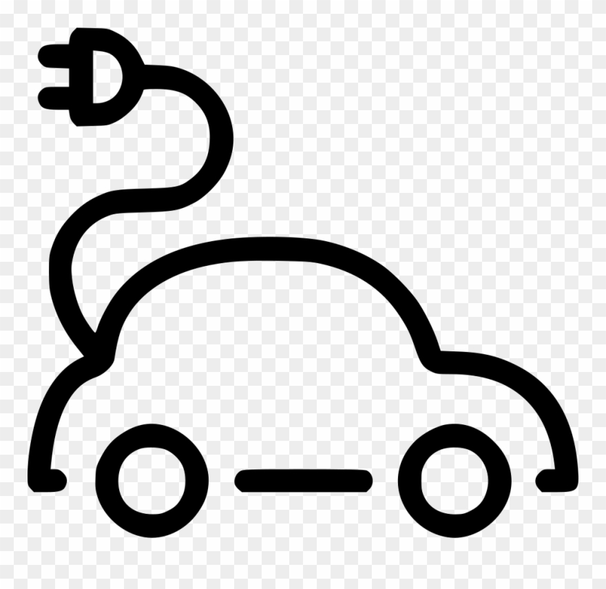 Electro Hybrid Tesla Ecology Car Clean Green Energy Clipart