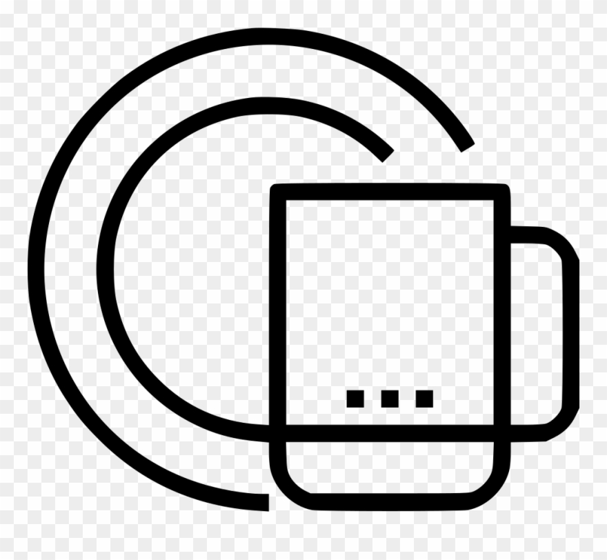 Plate And Cup Comments Clipart