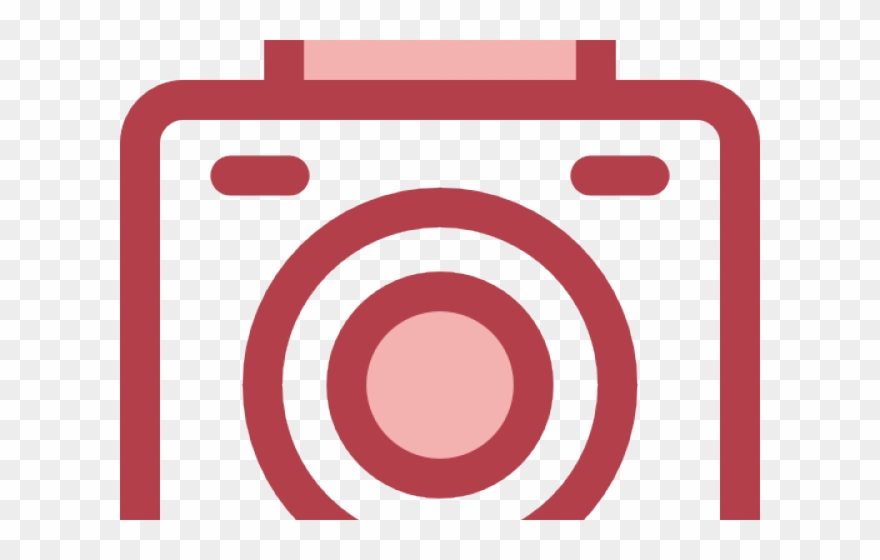 Camera Icons Pink Clipart