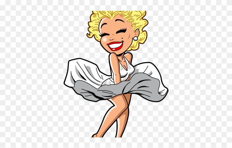 Kiss Clipart Marilyn Monroe - Png Download
