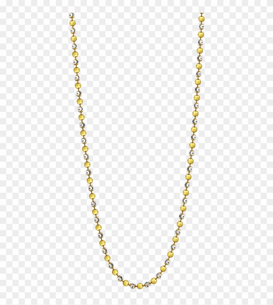 Yellow Gold Necklace Chain Png Clipart