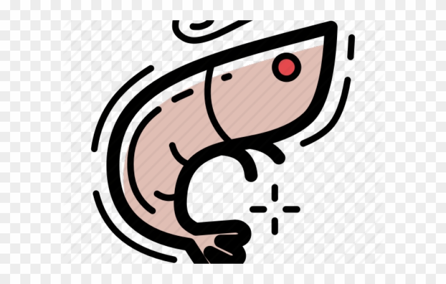 Crustacean Clipart Fried Shrimp - Png Download