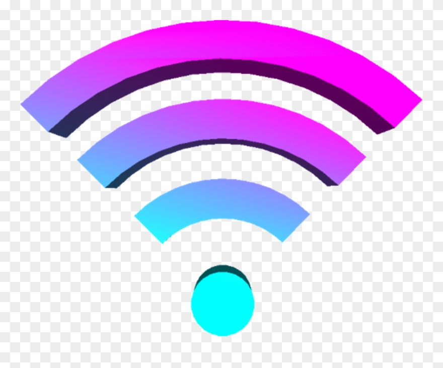 Vaporwave Aesthetic Dark Pink Wifi Tumblr Freewifi Clipart