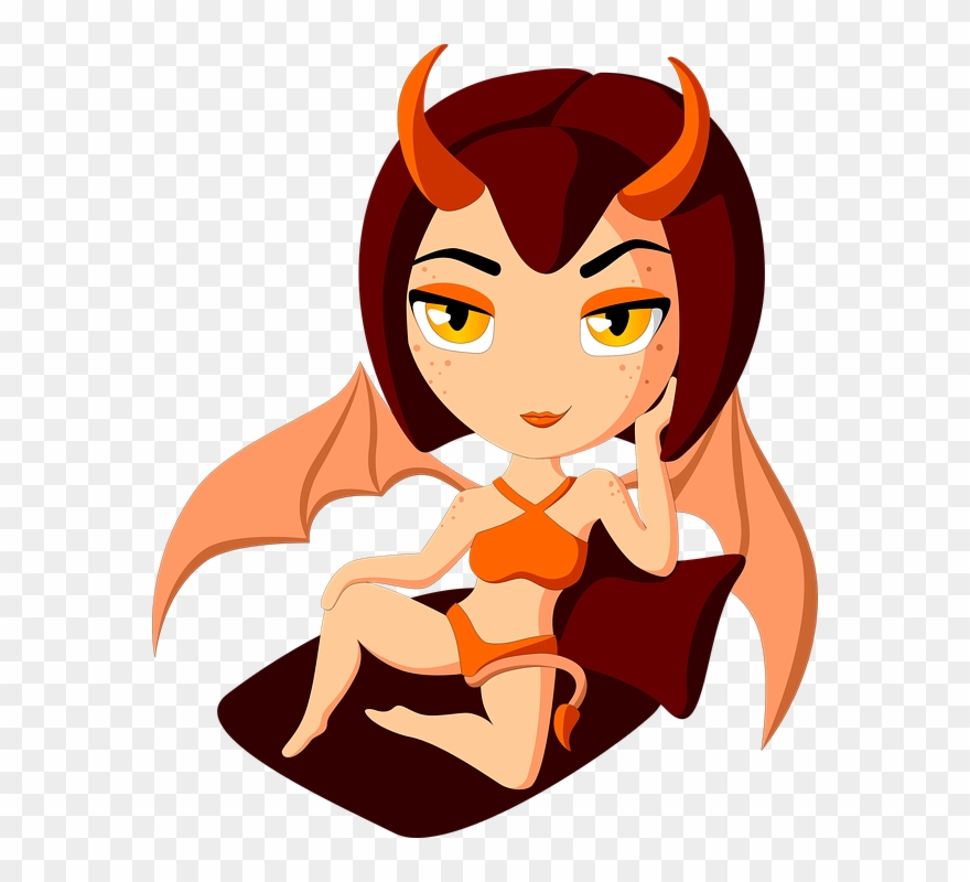 Demon Clipart Seduction - Png Download