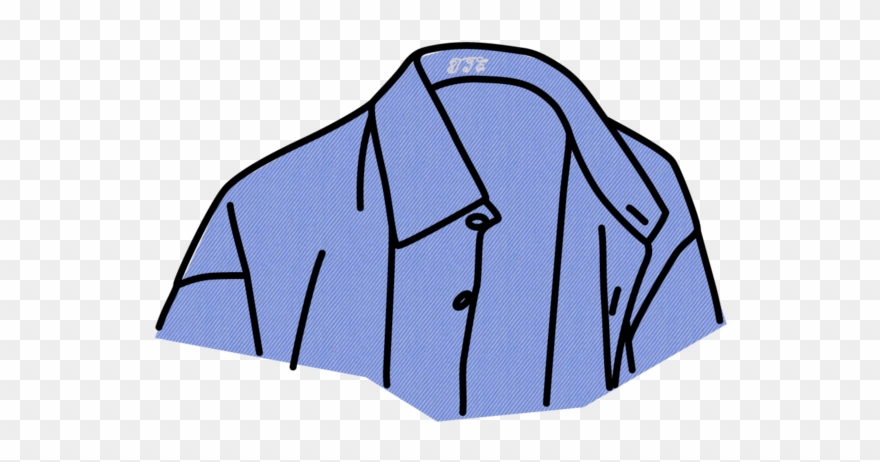 The Back Of The Shirt Collar The Subtlest Of The Subtle Clipart