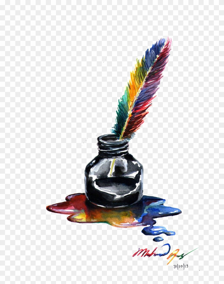 Ink Pot Png Hd Background Images, Ink, Picture Backdrops, Clipart