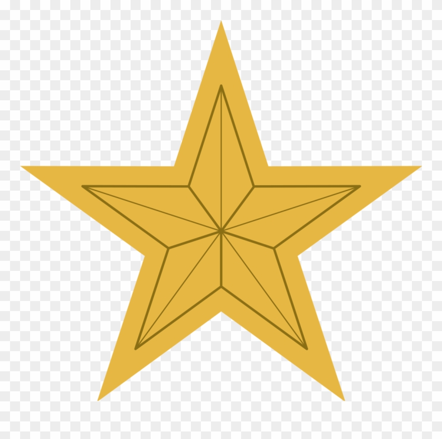 Rkka Army Commissar 1st Rank Star Clipart