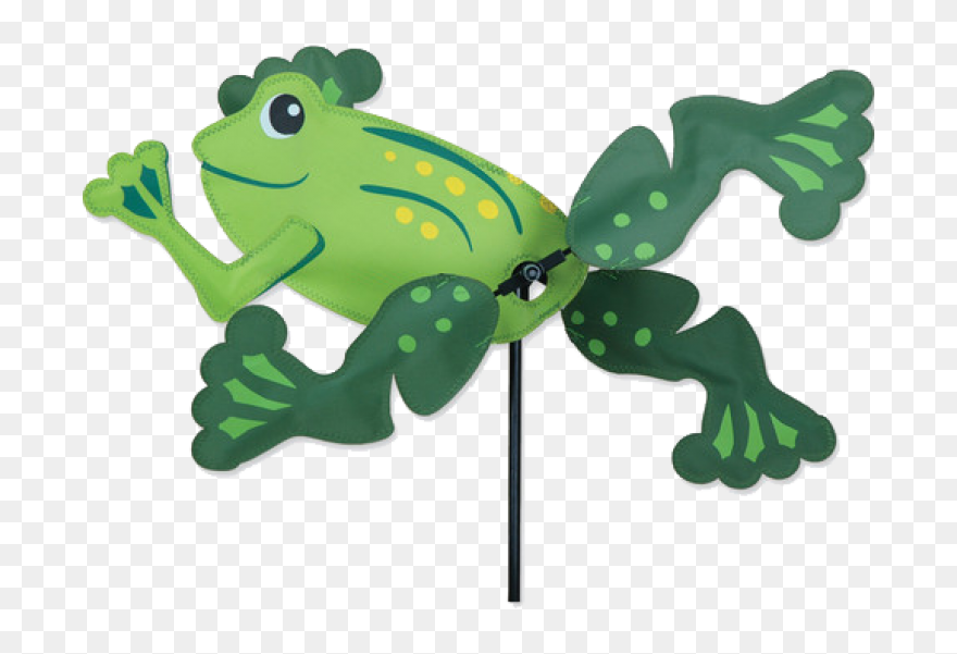Clip Art Freeuse Download Frog Whirligig Spinner - Png Download