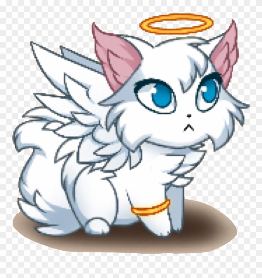 Tuxedo Cat Angel Clipart - Png Download