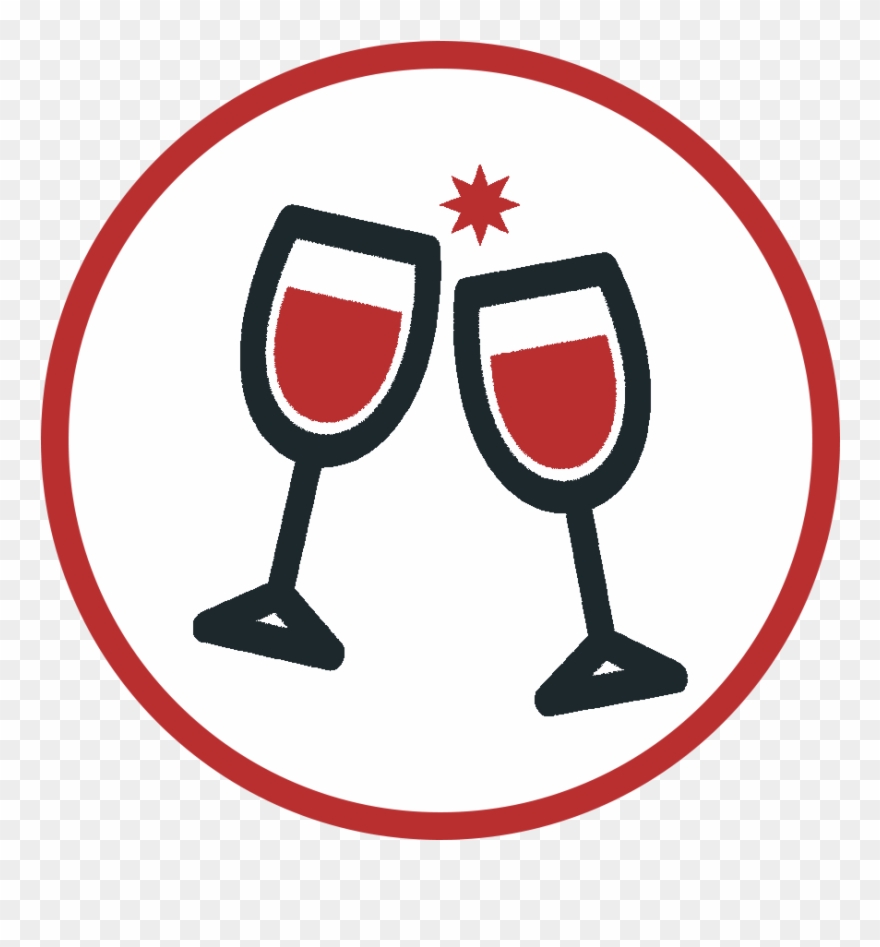 Unlimited Beer & Wine Available At This Christmas Party Clipart
