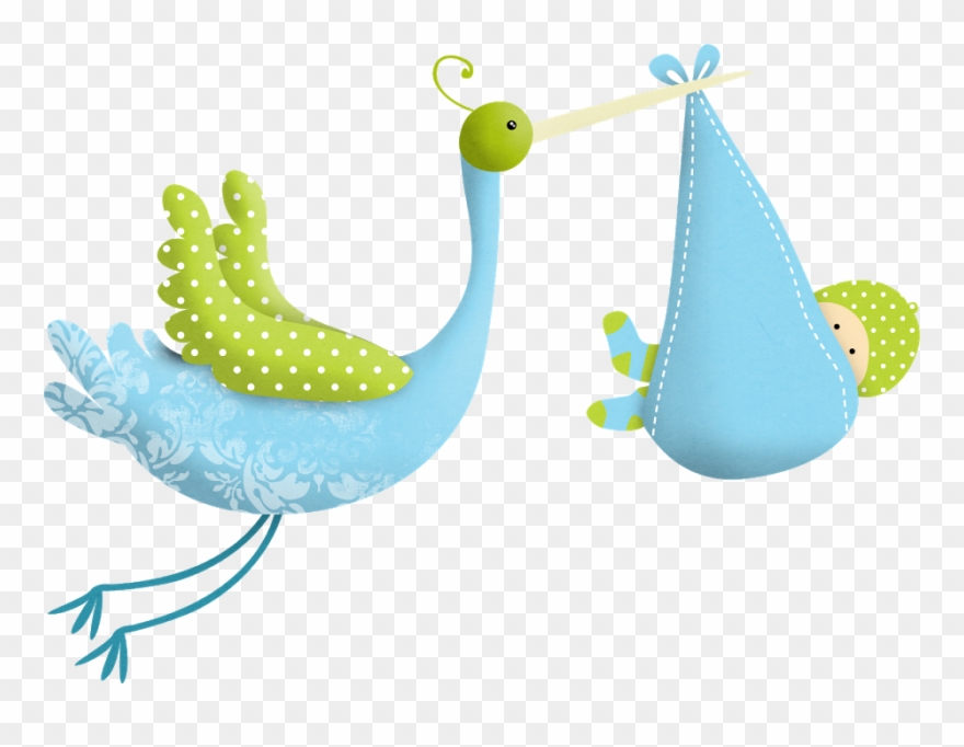 Babyshower Varón Conjunto Ilustraciones Clipart