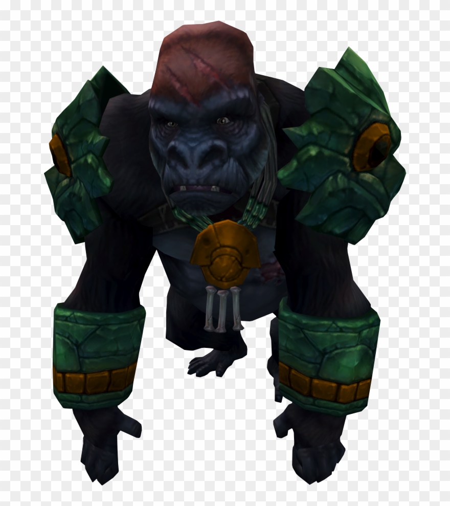 Gorilla Clipart Runescape - Png Download