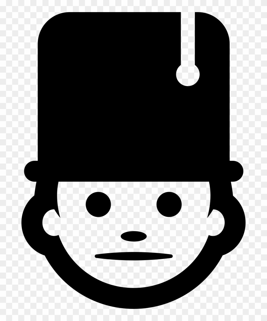 Man Face With Top Hat Comments Clipart