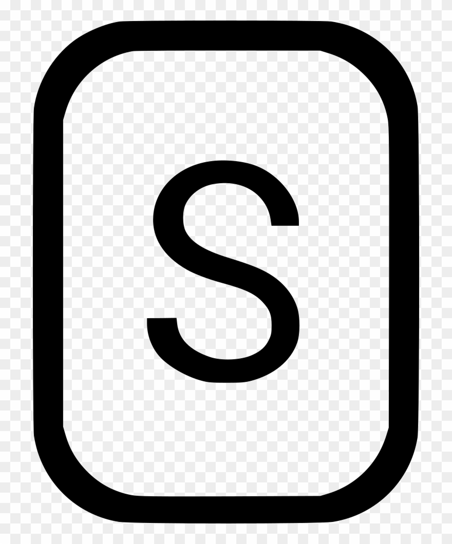 Uppercase Letter S Latin Alphabet Comments Clipart