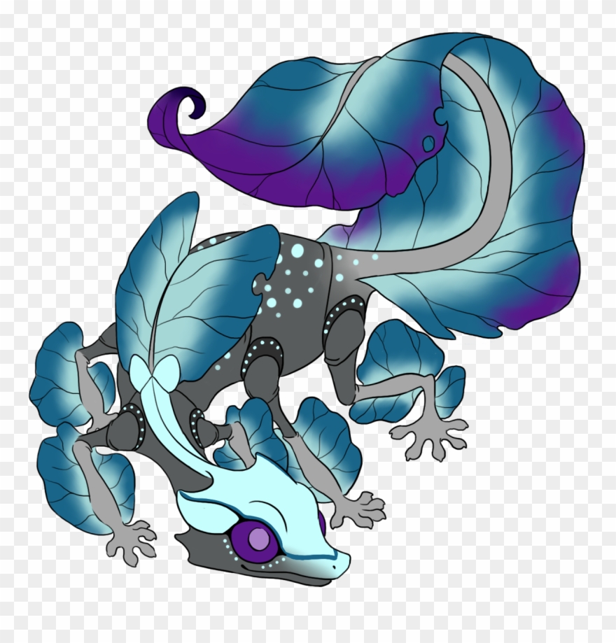 "the Wispwillow Leaf Gecko Has Adapted To Camouflage Clipart