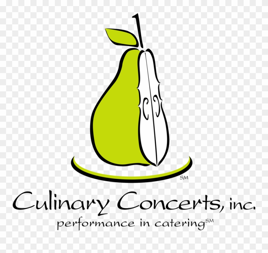 Royal Print Pear With Cc Title Clipart