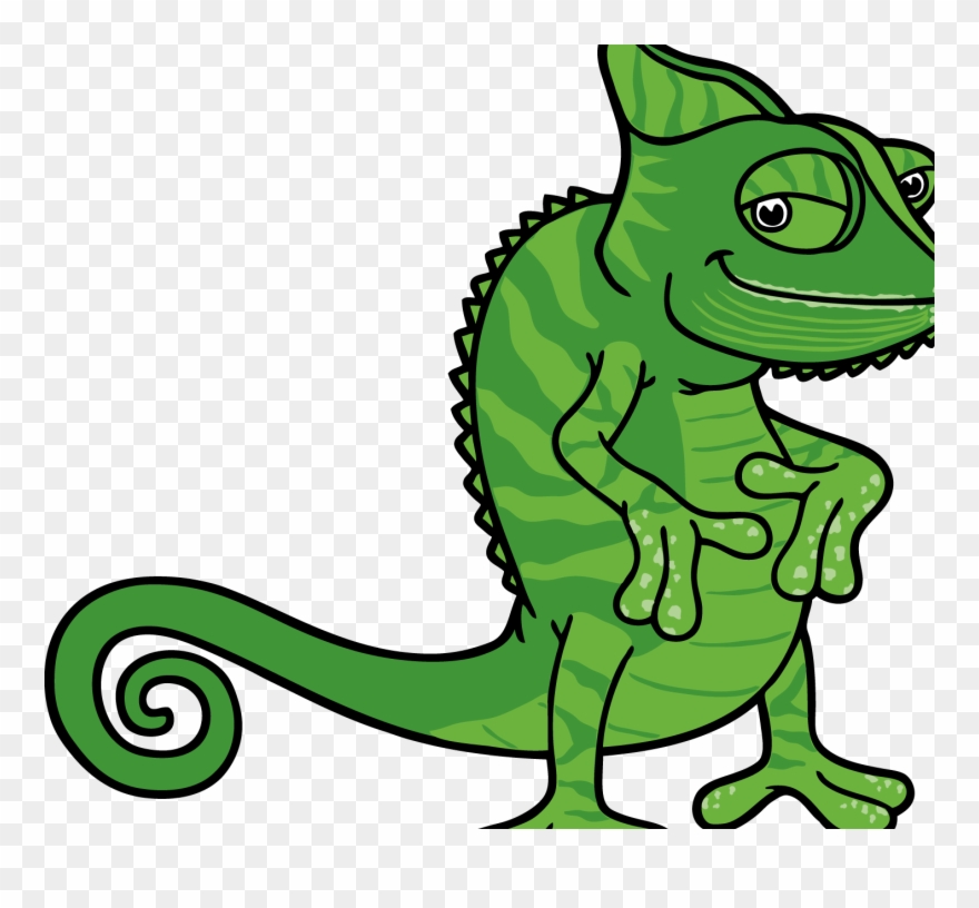 Be Popular And Get Promoted Corporate Chameleon Clipart