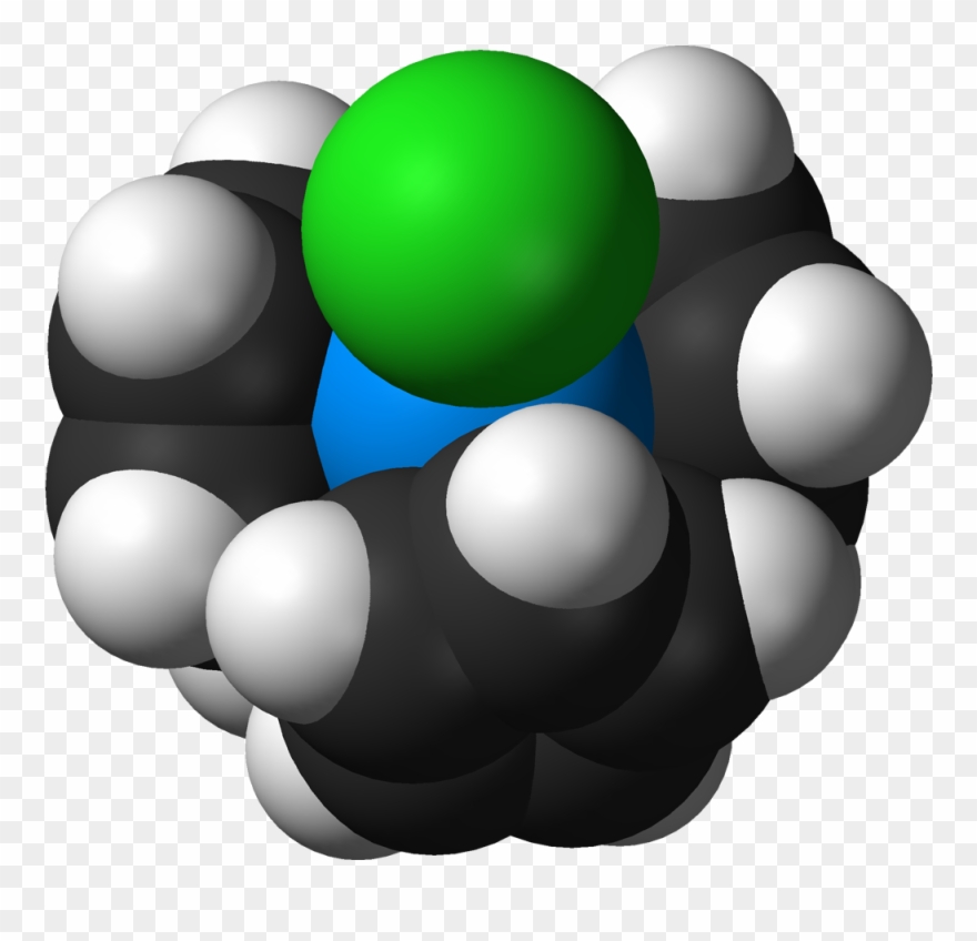 Tris Uranium(iv) Chloride 3d Vdw Clipart