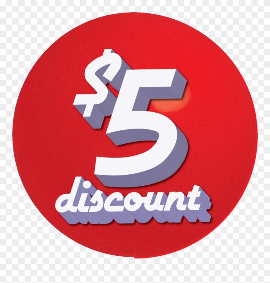 $5 Discount Sunday To Sunday At @head2toenailspa Clipart