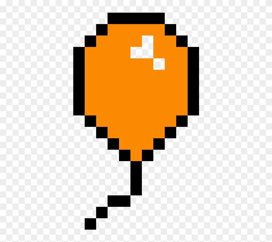 Orange Balloon Clipart