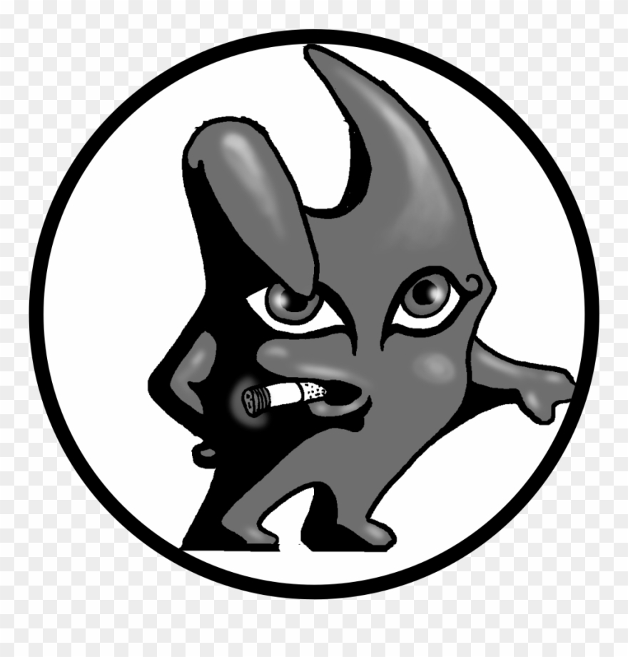 Mona Emo Girl's Ferocious Side-kick Clipart