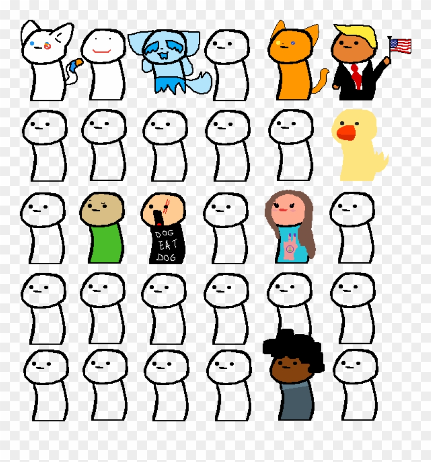 The With The Green Shirt Clipart